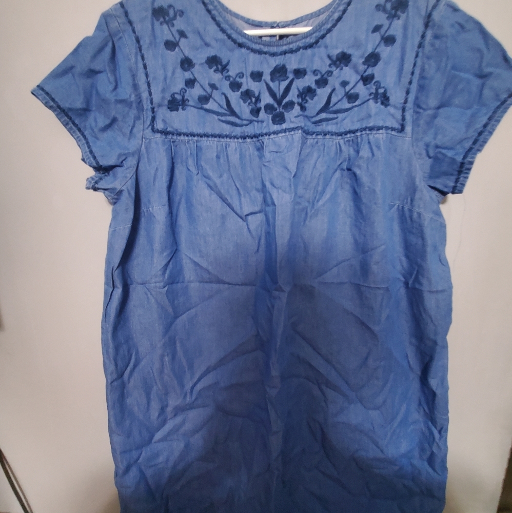 old navy denim dress